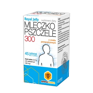 Mleczko pszczele Royal Jelly 300 - 45 tabletek