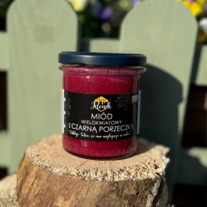 Miód z czarną porzeczką